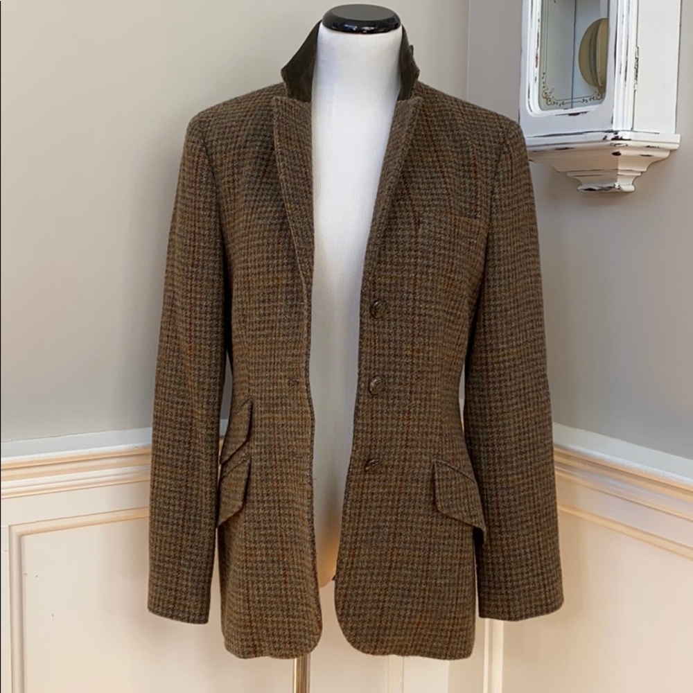 Ralph Lauren equestrian style wool blazer